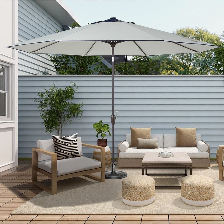 Beach Lounge Umbrella